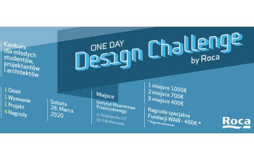 Konkurs dla młodych architektów „Roca One Day Design Challenge”