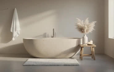Mikrocement w łazience i kuchni: jak zadbać o hydroizolację i spadki